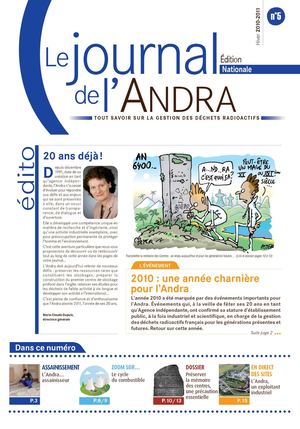 Le Journal de l'ANDRA - Edition Nationale n°5