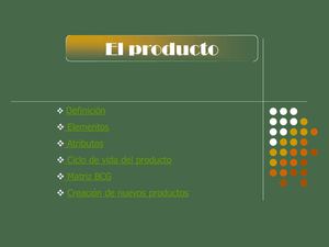 Ciclos de vida de productos