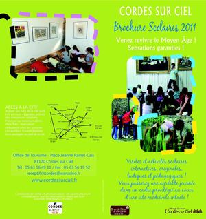 Brochure Scolaire 2011 - Cordes sur Ciel