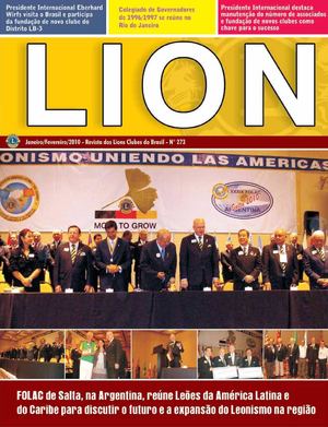 Revista LION em português (Distritos Múltiplos LA, LB e LD) - Janeiro/Fevereiro 2010