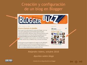 Creación y configuración de un blog en Blogger