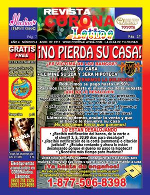 Revista Corona Latina - Abril 2011