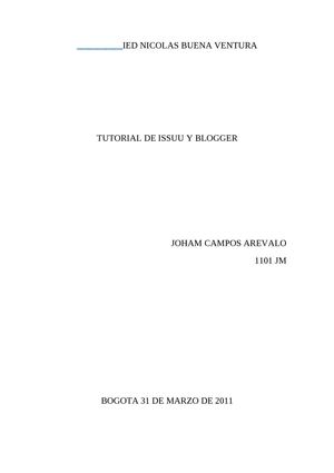 tutorial de issuu y blogger
