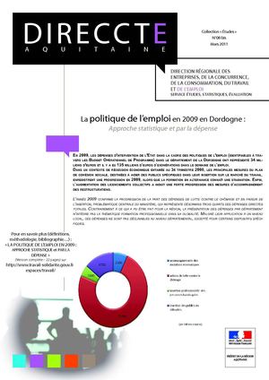 Politiques de l'emploi dept 24
