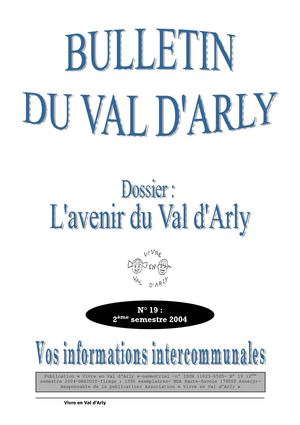 Bulletin du Val d'Arly n°19