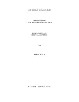 tutorial de como crear un blog y un documento en issuu