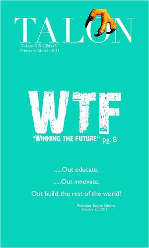 Talon News Magazine {WTF - Winning the Future} Feb/Mar 2011