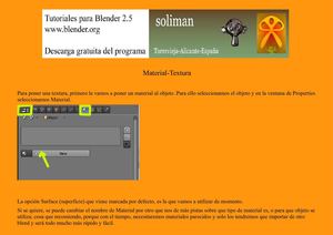 Blender - Material_textura