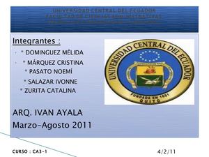 CREACION DEL PROYECTO DE MOLE SNACK    UNIVERSIDAD CENTRAL DEL ECUADOR  FACULTAD DE CIENCIAS ADMINISTRATIVAS  CURSO CA 3- 1