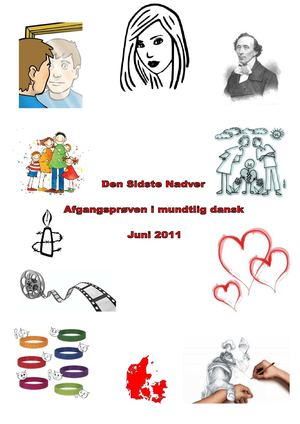 Afgangsprøve i mundtlig dansk