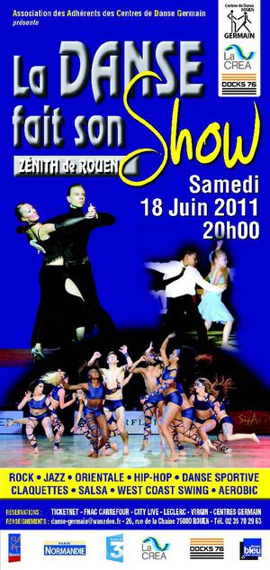 Gala de danse - Renseignement 02 35 70 29 63 - Spectacle de danse - paris bercy 2012