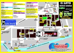 Torremolinos Gay Map 2011