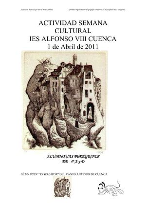 ACTIVIDAD EN EL CASCO ANTIGUO DE CUENCA