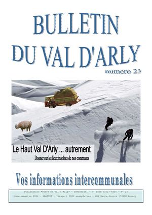 Bulletin du Val d'Arly n°23