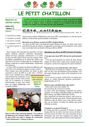 Le Petit Chatillon N°13