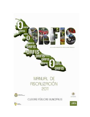 MANUAL DE FISCALIZACIÓN 2011 ORFIS GOBIERNO DEL ESTADO DE VERACRUZ