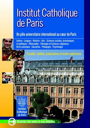 Diplômes et Formations de l'Institut Catholique de Paris