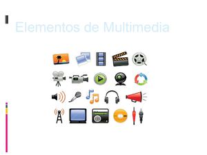 Elementos de Multimedia