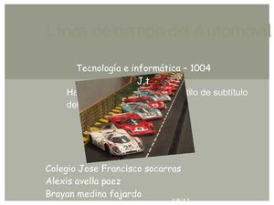 linea del tiempo automovil 1004 jfs