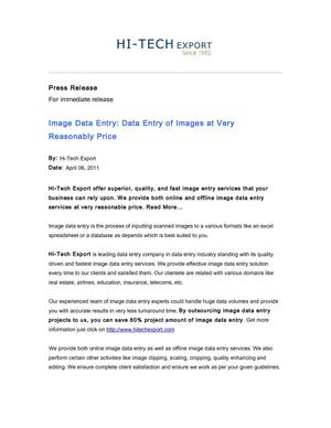 Image Data Entry: Data Entry of Images at Very Reasonably Price