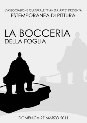 Estemporanea di pittura "La Bocceria della foglia"