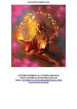 SANACIONES ESPIRITUALES
