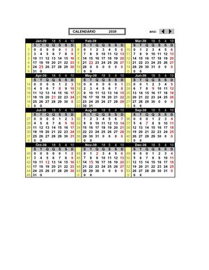 Calendário Universal