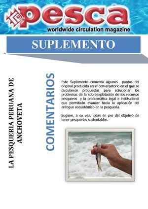 La pesquería peruana de anchoveta