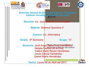 Modelos de consistencias