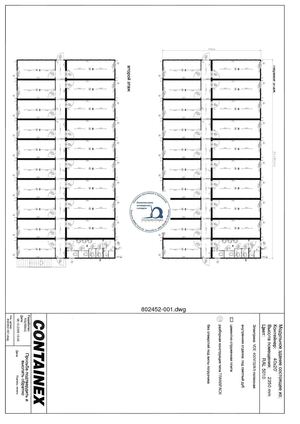 Проекты вахтовых поселков (чертежи, планировки) CONTAINEX