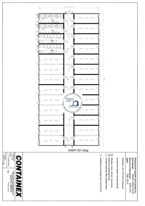 Мобильные здания на базе блок-контейнеров CONTAINEX план