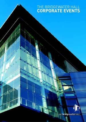 The Bridgewater Hall Conference & Events Brochure