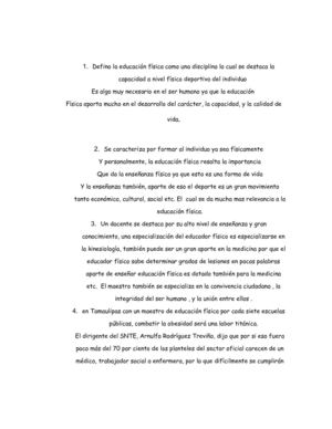 la educacion fisica unas cuantas definiciones 