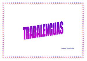 trabalenguas