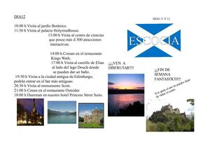 Escocia folleto