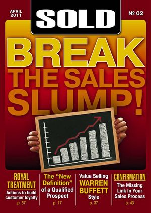 SOLD Issue#2 - Break The Sales Slump!