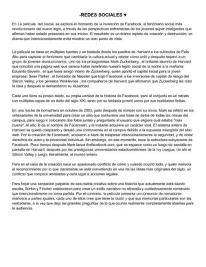 • Redes sociales ♥ Reseña 