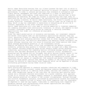Harris James Associates – Global View