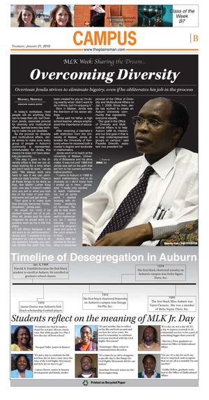 The Auburn Plainsman Campus Fronts