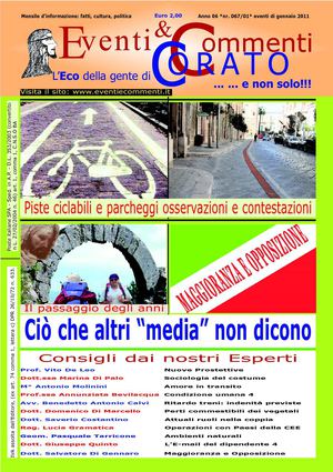 67 Eventi & Commenti - gennaio 2011 n 67