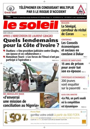 Edition du 12 Avril 2011