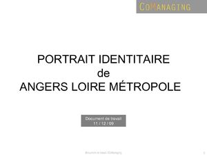 Portrait identitaire d'Angers Loire Métropole (1)