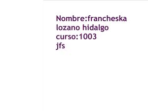 francheska lozano 10-03 j.t jfs