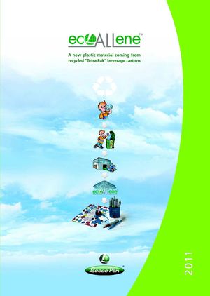 Catalogo prodotti in EcoAllene 2011 distribuiti da LeccePen