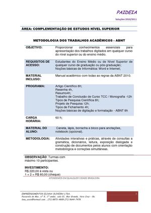 PAIDEIA soluções