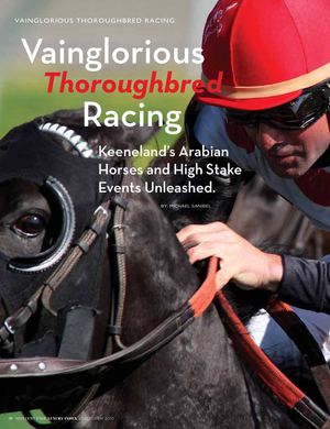 Affluent Page Presents: Vainglorious Thoroughbred Racing
