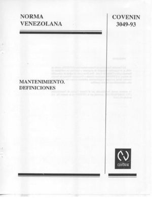 Norma Covenin 3049-93
