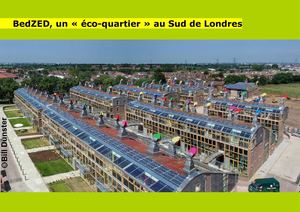 BedZED, un "éco-quartier" au Sud de Londres