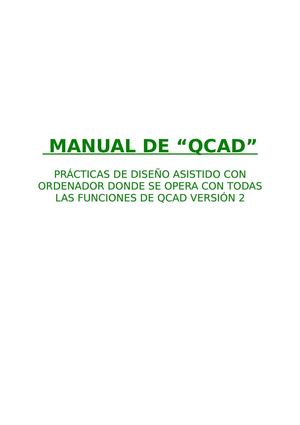 manual de Qcad