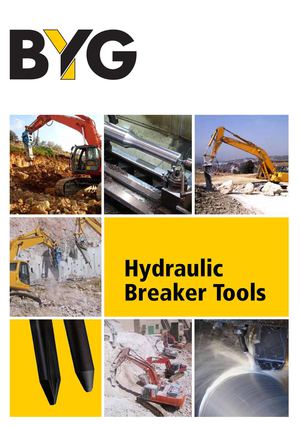 BYG hydraulic breaker tools
